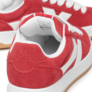 Kappa - Zapatillas deportivas Hombre Mujer Rojo - Logo Marlon