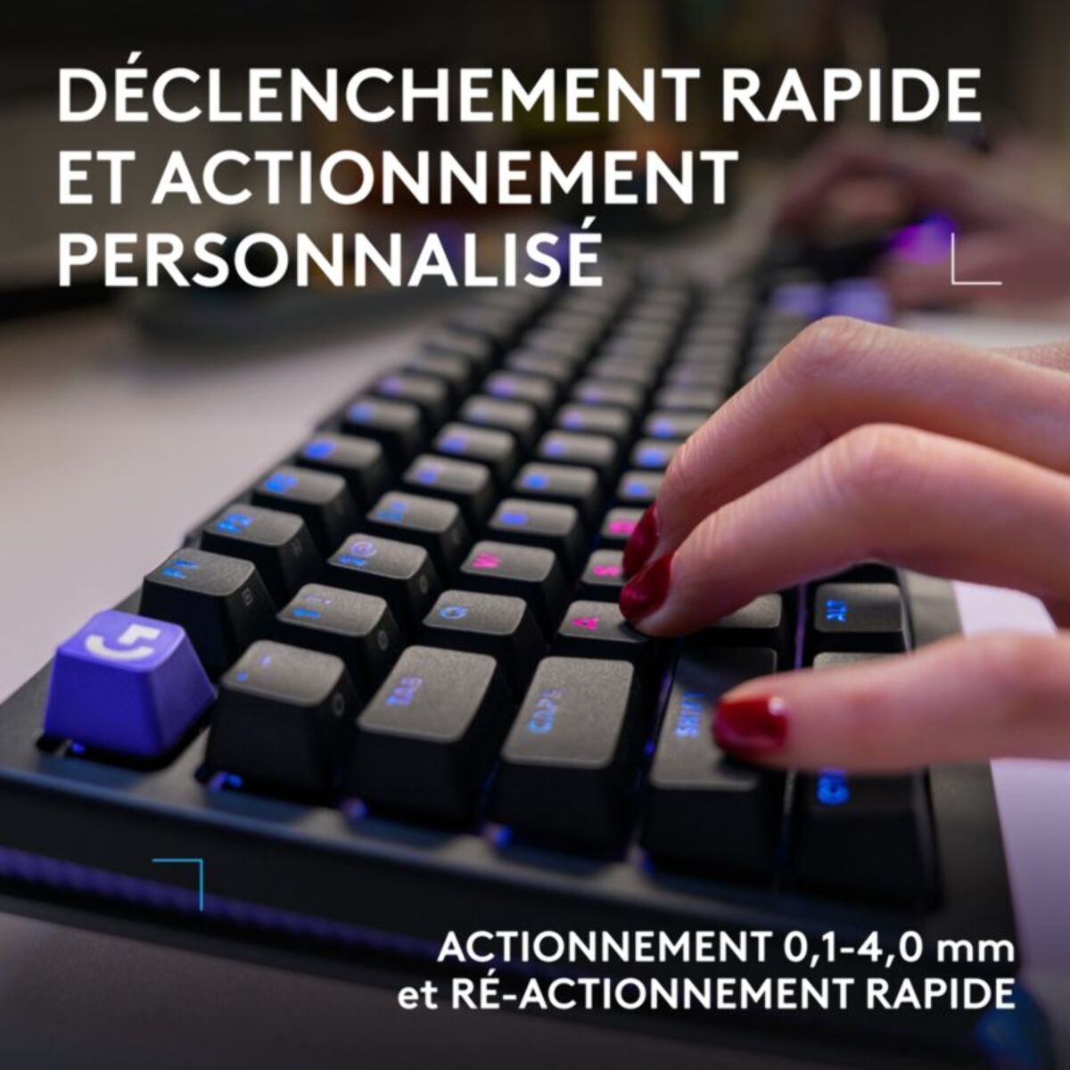Clavier gamer LOGITECH G512 X 75 Noir