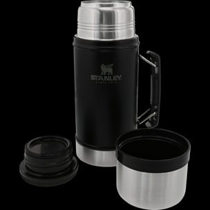 Fiambrera isotérmica - 0,94L - CLASSIC LEGENDARY FOOD JAR - Matte Black Pebble