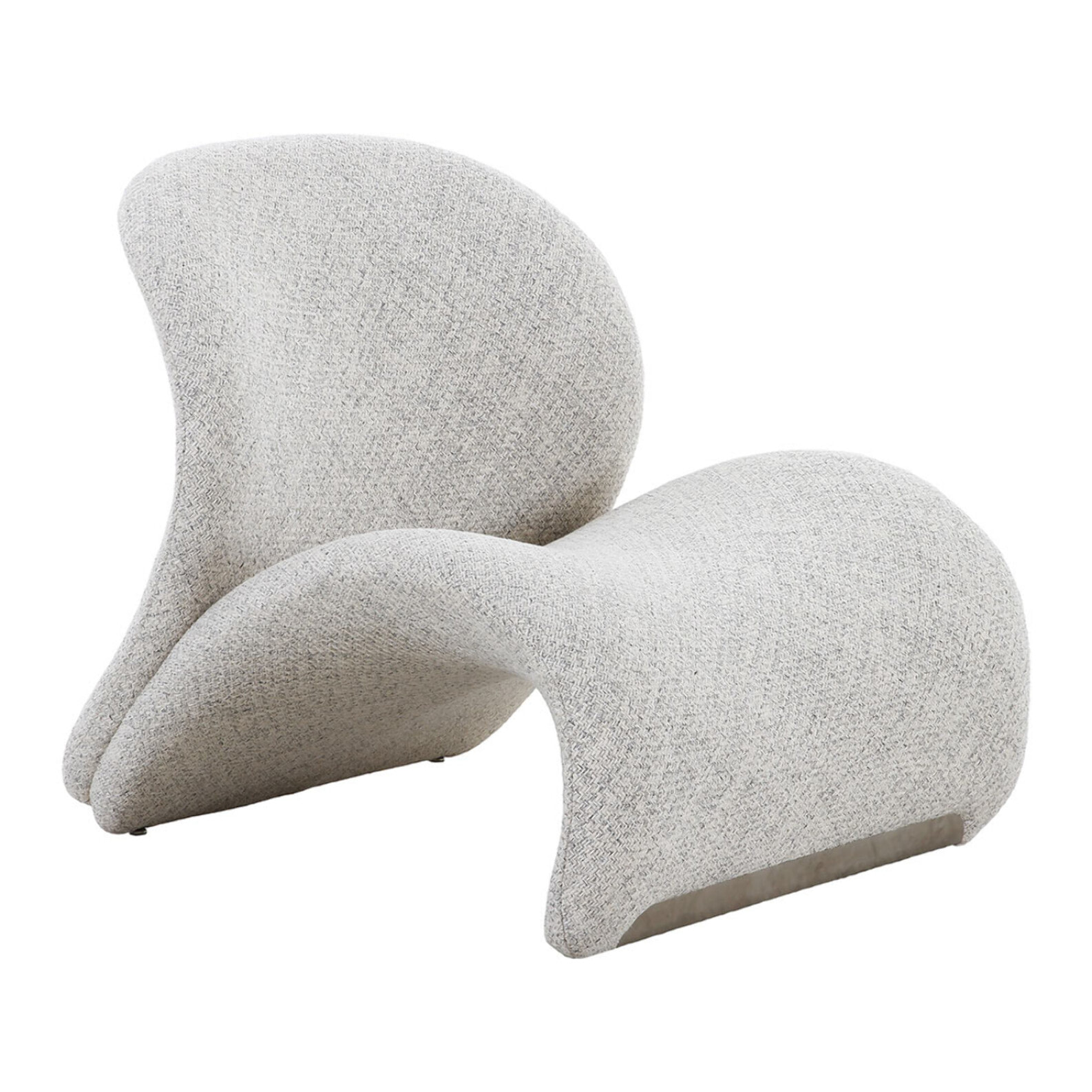 Mattia - fauteuil - en tissu - Sable