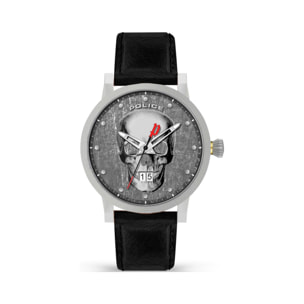 Reloj Police PL15404JS.57 Hombre Analogico Cuarzo con Correa de Cuero