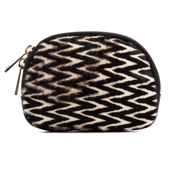 Baratili portafoglio donna. Pelle autentica Cavallino e Sauvage.