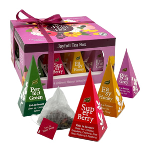 Caravan set de 2 fragancias de mujer nº46 + caja regalo caravan + joyfull caja de té piramidal