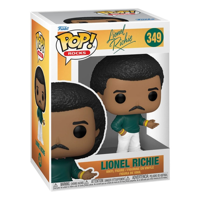 Lionel Richie Pop! Rocks Vinile Figura 9 Cm Funko