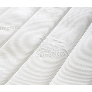 Topper Viscoelástico Aloe Vera Confort de SonnoMattress, Altura 3 cm