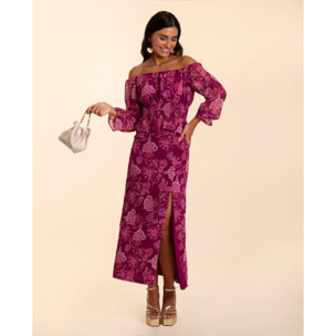 Blusa de mujer escote bardot