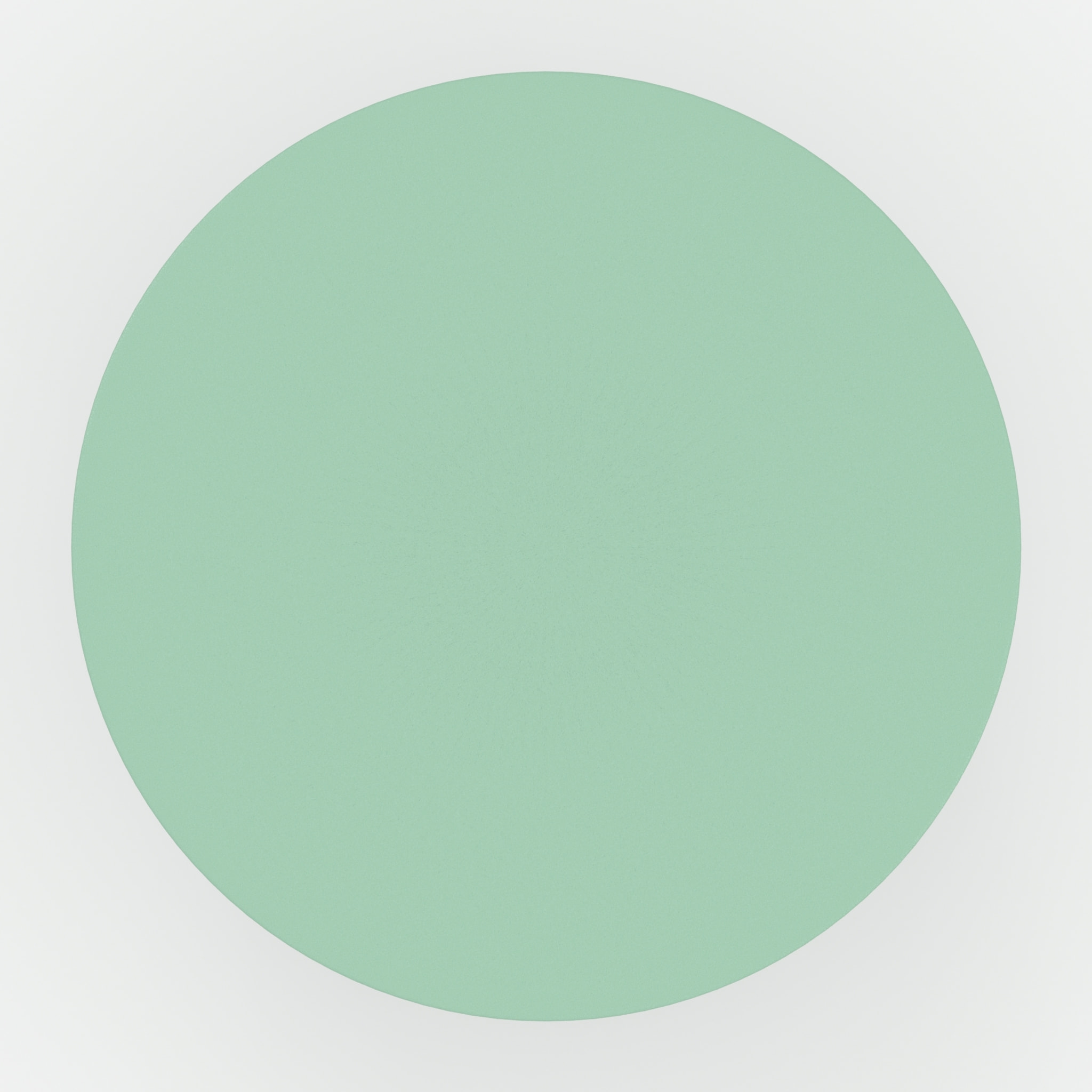 Table d'appoint ronde en métal vert D34 cm - Prisca