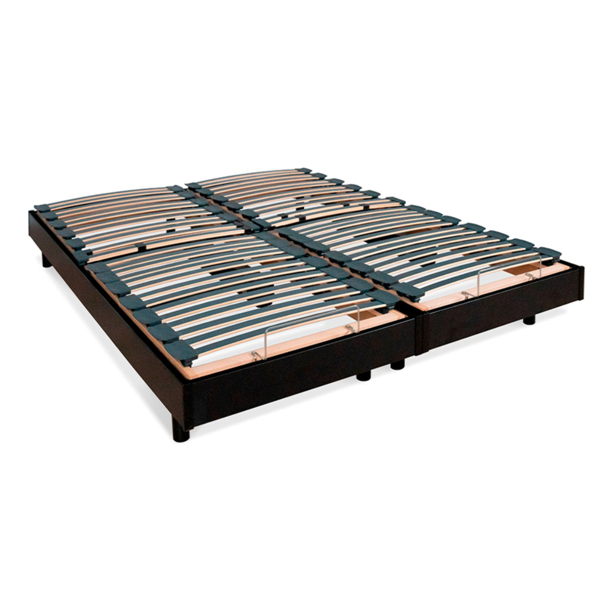 Jeu de 2 sommiers électriques Flex 2 places | Lattes