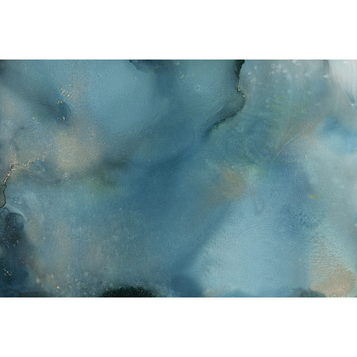 Tableau rivière dorée Tableau plexiglas