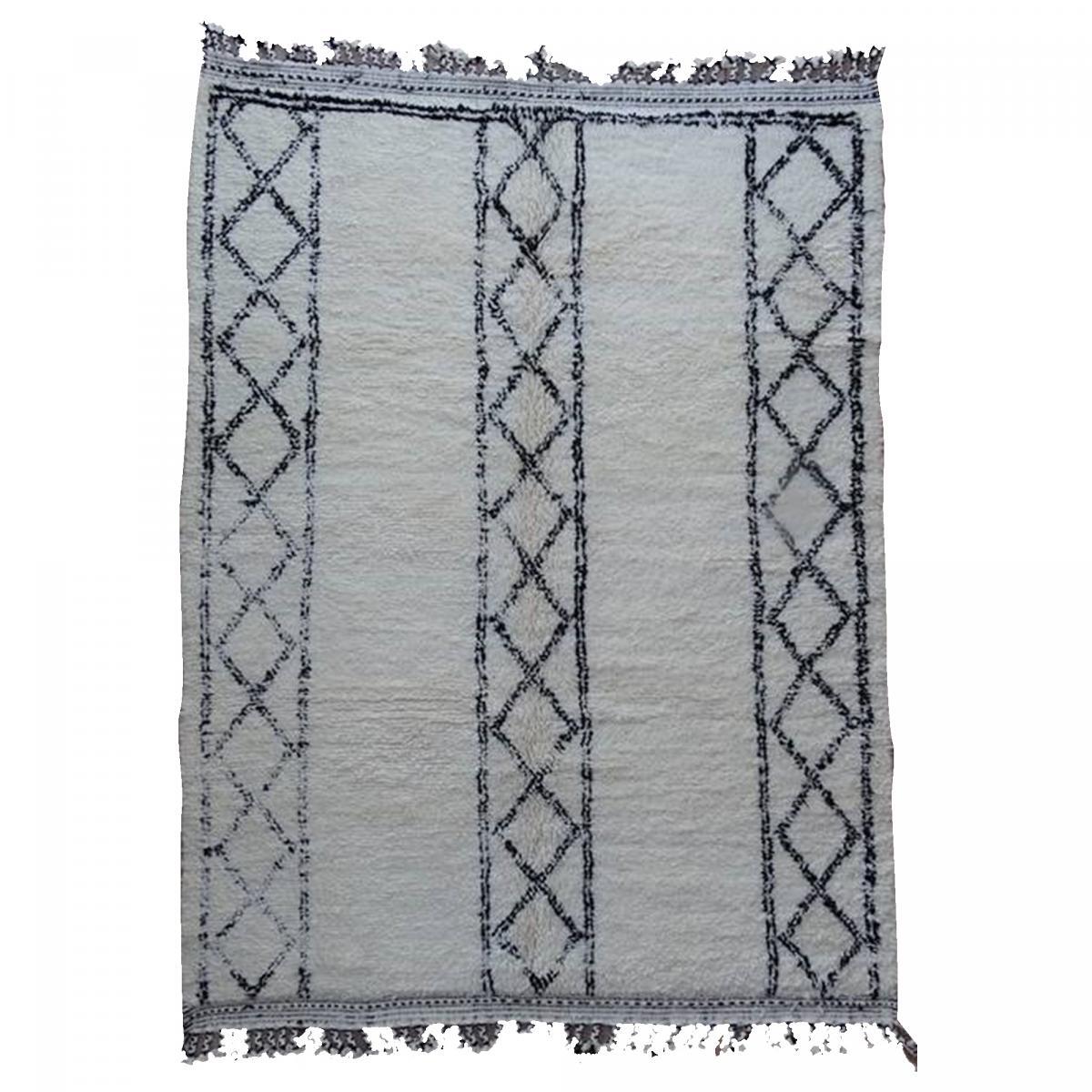 Authentique tapis berbère fait main en laine HUFE