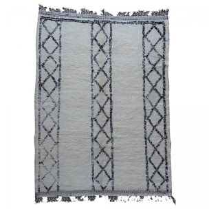 Authentique tapis berbère fait main en laine HUFE