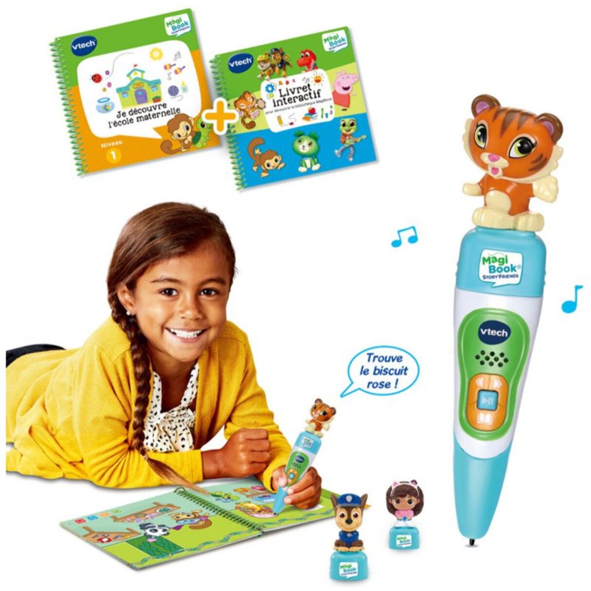 Jeu éducatif VTECH MagiBook Story'Friends - Starter Pack
