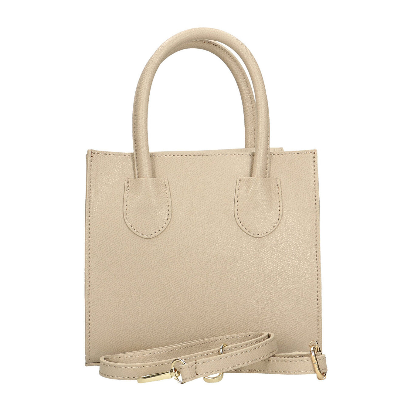 Borsa a mano da donna In Vera pelle Made in Italy 19x20x10 cm