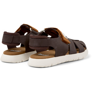 Sandalias - CAMPER Oruga - Marron - Cuero de gamuza