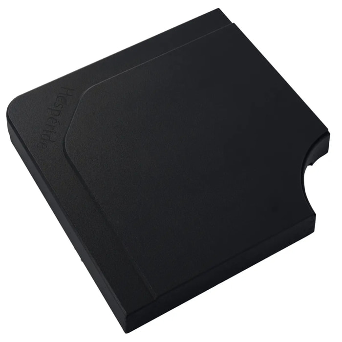 Dalle pour parasol "Stacio" noir 15kg en béton