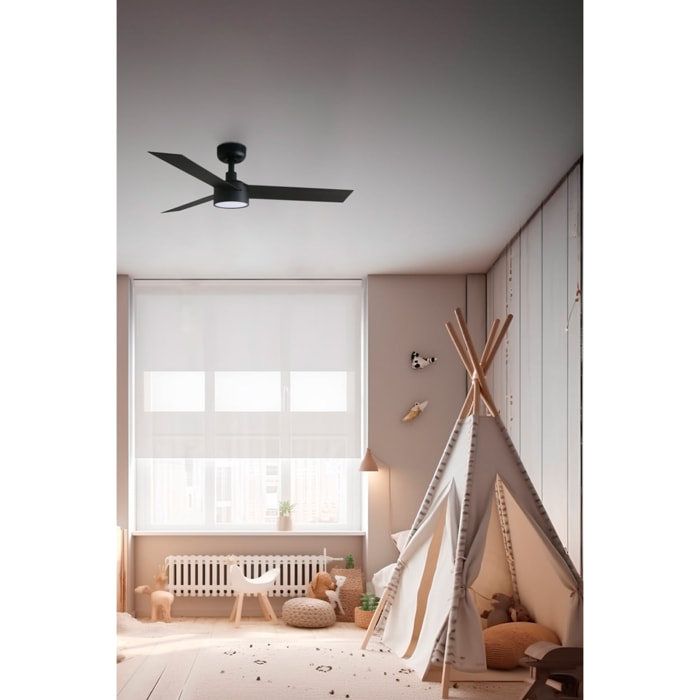 CRUISER S LED Ventilatore a soffitto nero