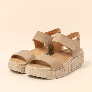 Sandalias N5970 PLEASANT PIEDRA / SHINRIN color Piedra