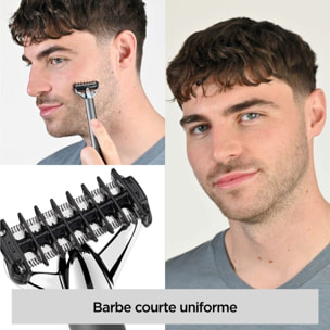 Tondeuse barbe BABYLISS OT996E X-Blade Super-X Metal tondeuse barbe et rasoir