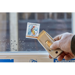 Gratte-vitres métal lame 40 mm