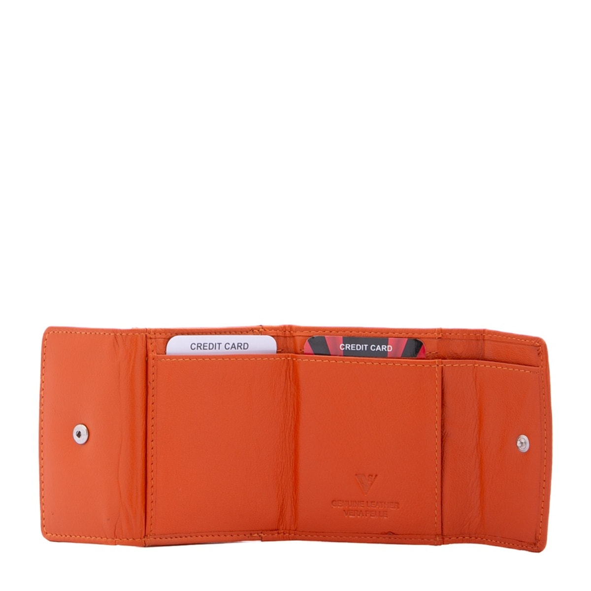 Portafoglio donna in ecopelle - Modello False - Casual - 9.0 x 7.5 x 2.0 cm