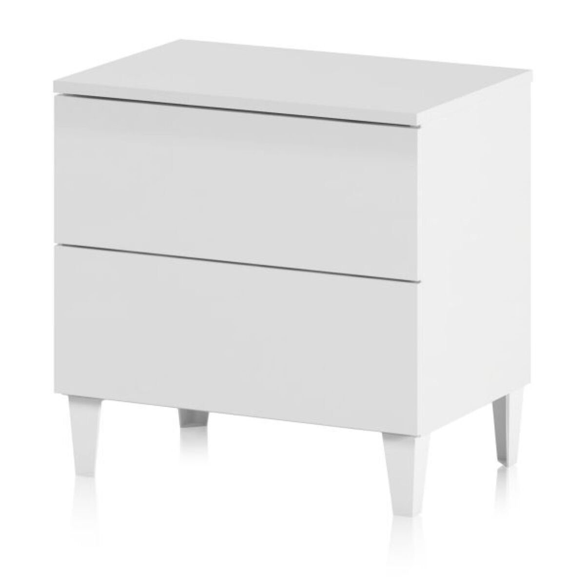 Mesita de noche Plex Blanco