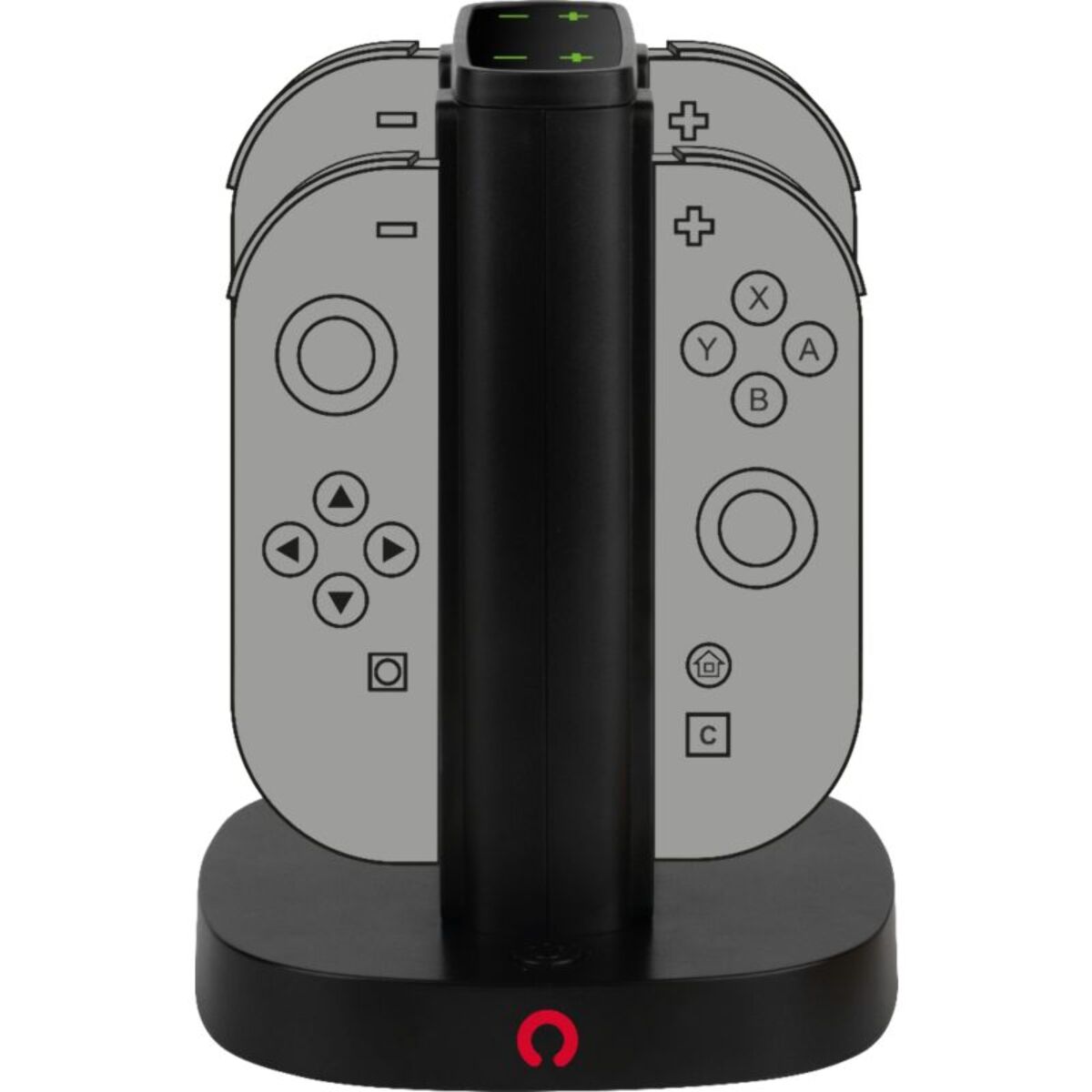 Chargeur KONIX Switch 2 JOYCON CHARGER X4