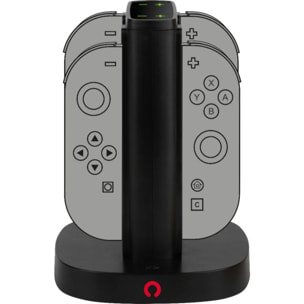 Chargeur KONIX Switch 2 JOYCON CHARGER X4