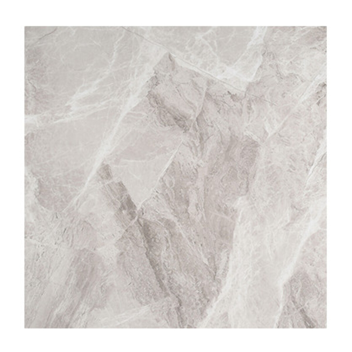 Table extensible en céramique gris brillant L160/240cm pieds métal - UNIK