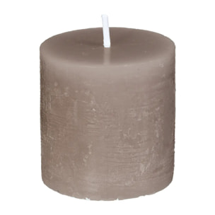 Bougie rustique - gris taupe - 60g