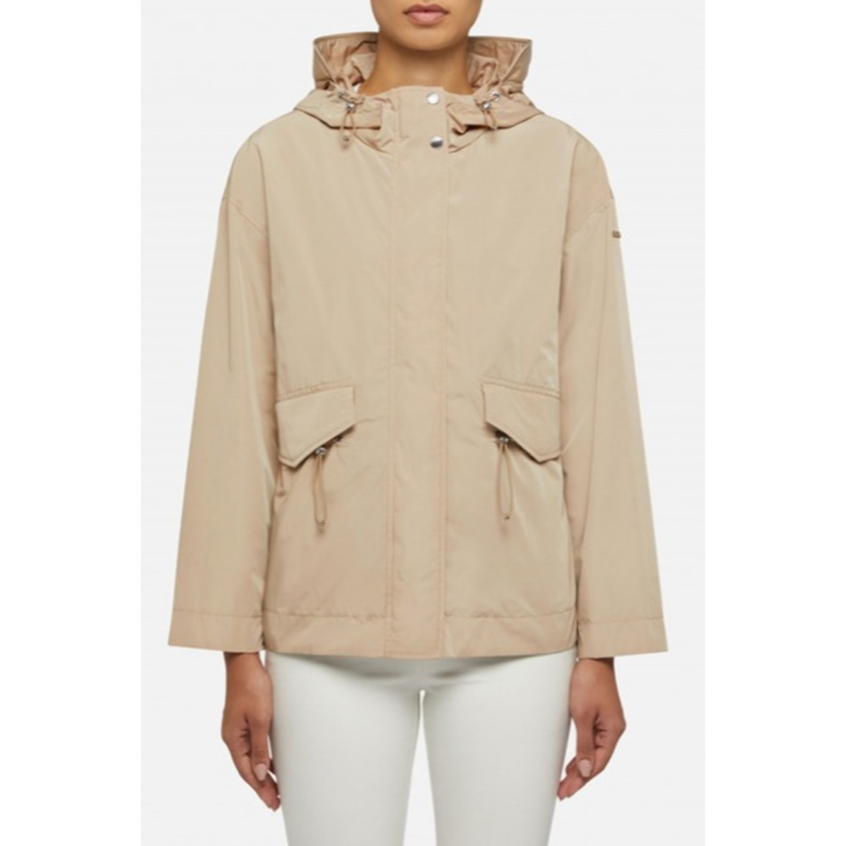 Chubasquero > Cortavientos Mujer de la marca GEOX  modelo W BULMYA PARKA Beige