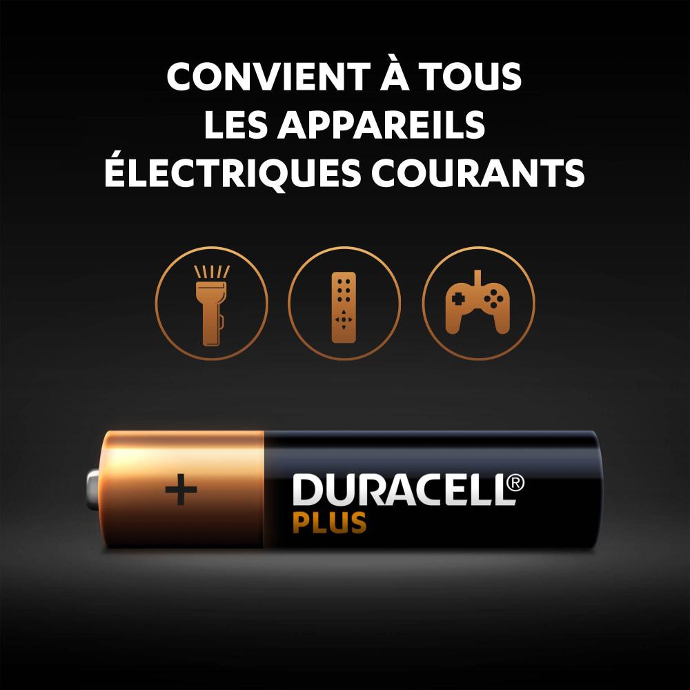 8 Piles Duracell Plus 100% AAA