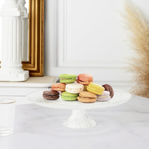 Plat De Presentation En Verre Cisele