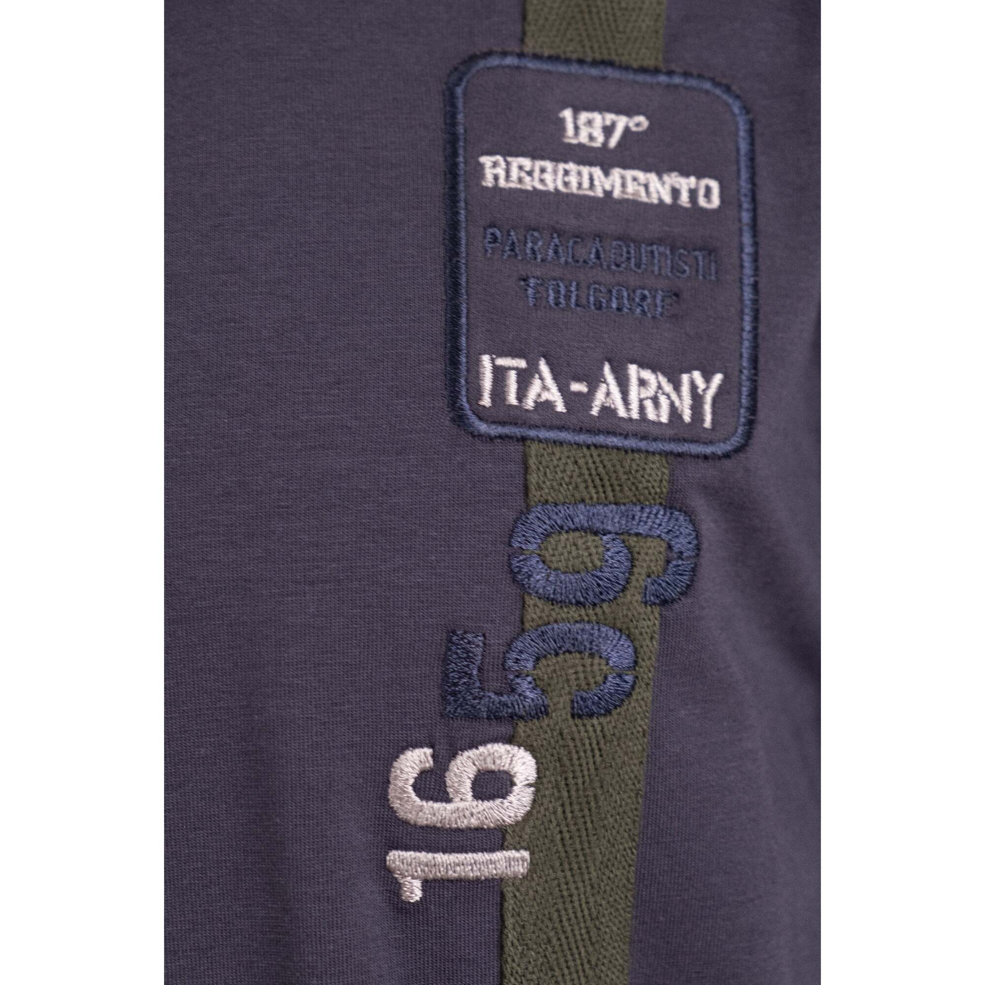 T-shirt Uomo W4F721 Esercito