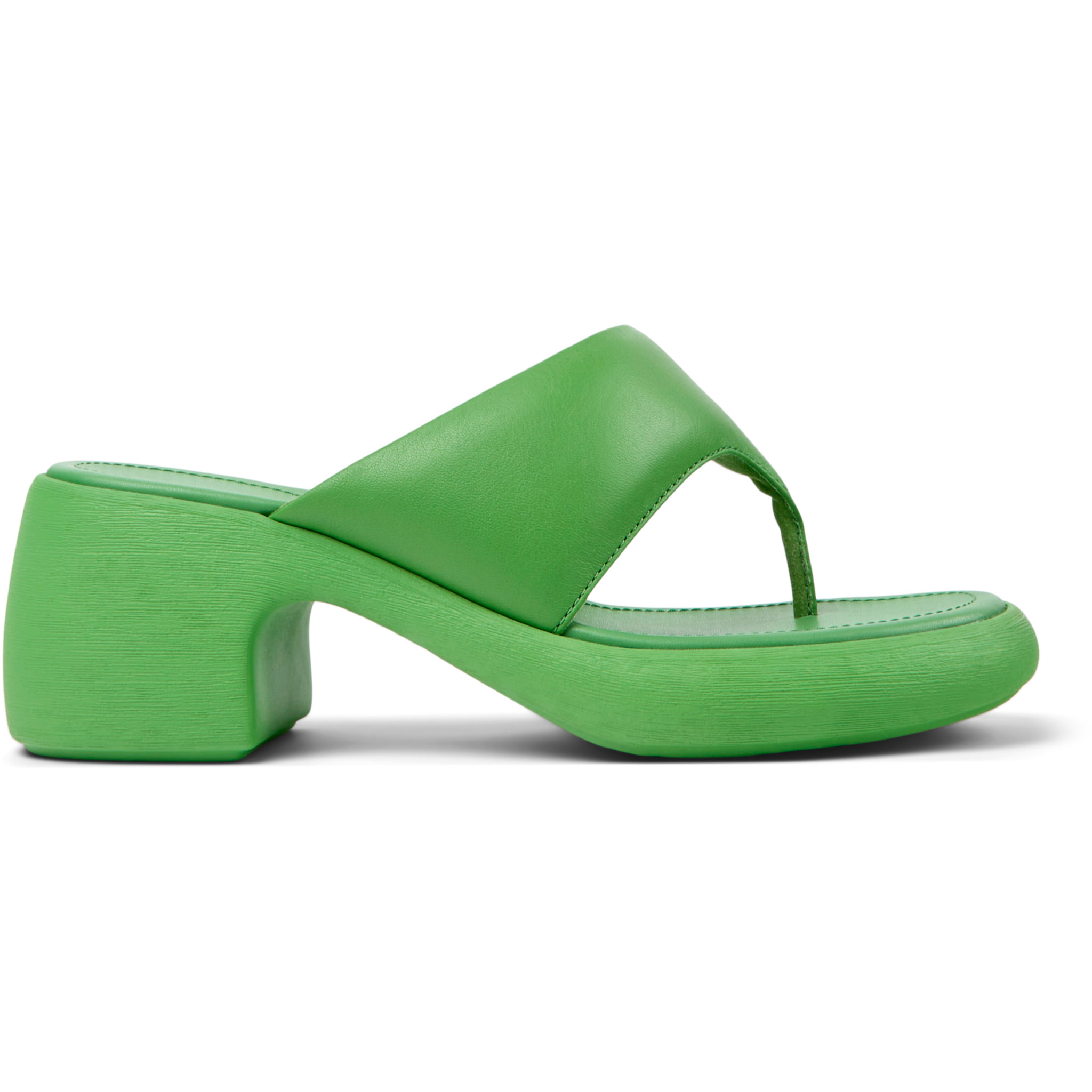 Sandalias - CAMPER Thelma - Verde - Cuero liso