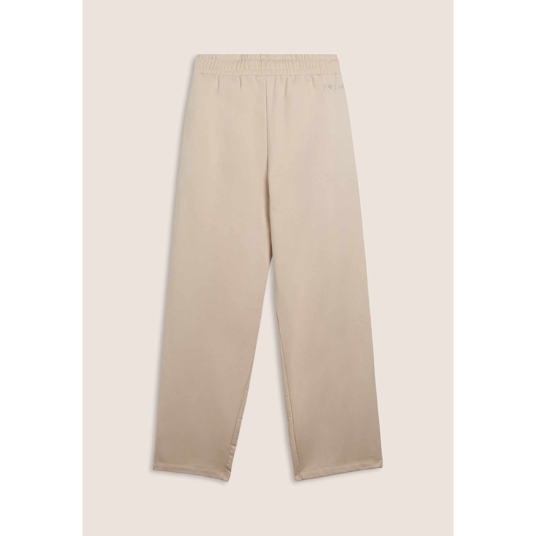 Pantaloni wide leg da donna con ricamo Mickey