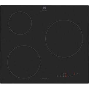 Plaque induction ELECTROLUX LIB60320CL Matt - Finition Noir Mat 3 foyers