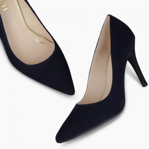 ZAPATOS DE SALÓN AZUL RAMIN-GO