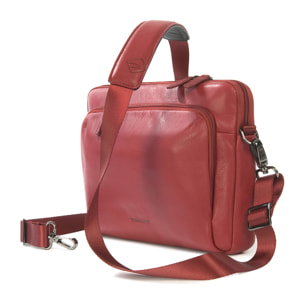 Borsa a tracolla  unisex In Vera pelle Made in Italy 34x23x8,5 cm