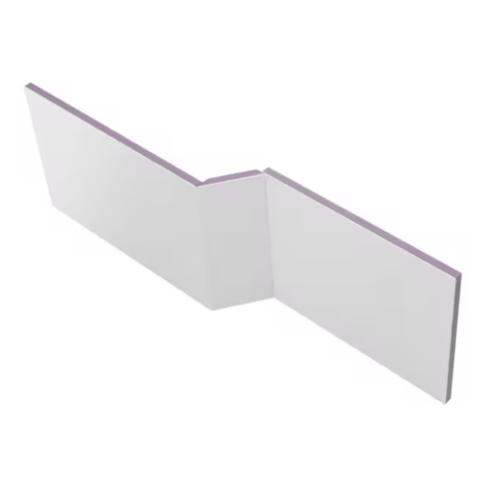 Tablier pour baignoire Neo installation en niche blanc brillant