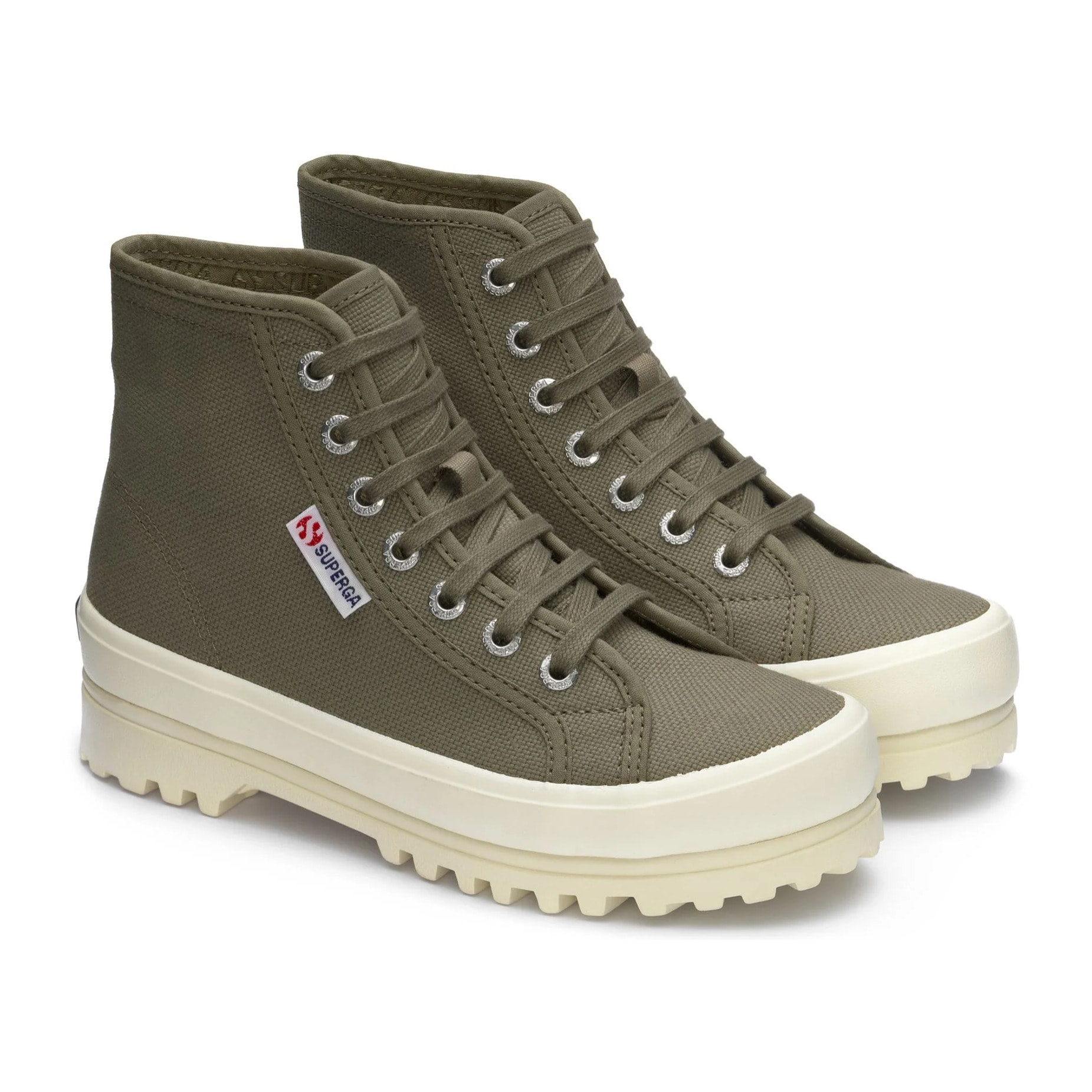 Stivaletti Superga Uomo Donna Verde 2341 ALPINA