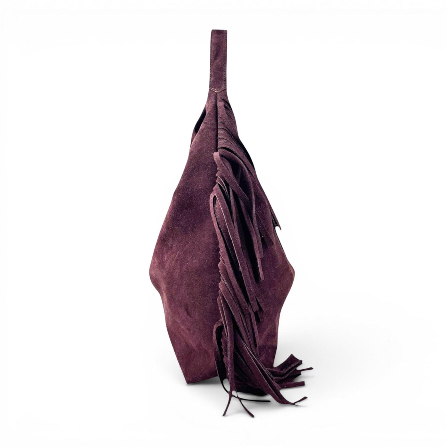 Borsa a Spalla Cheval Firenze Belen Suede Bordeaux
