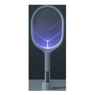 Raquette à insectes ZEROMOUSTIQUE 2 en 1 de 1800V rechargeable