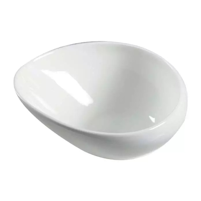 Bol à soupe blanc céramique