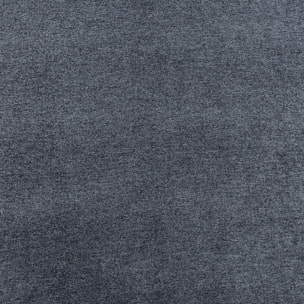 Rideau à Oeillets Isolant et Déperlant  - Effet Velours - Gris anthracite