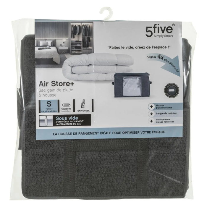 Housse rangement sous vide 40x40x25cm "Air-Store"