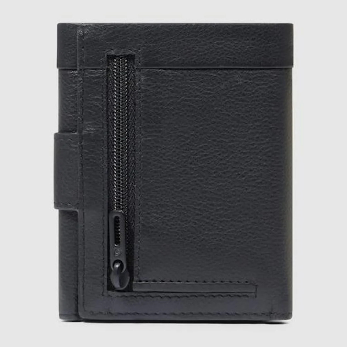 Piquadro Portafogli compatto con porta monete posteriore, porta carte di credito e protezione RFID