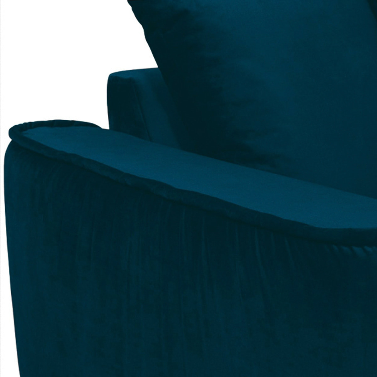 Canapé Velours Angle Gauche Altamo - 4 Places