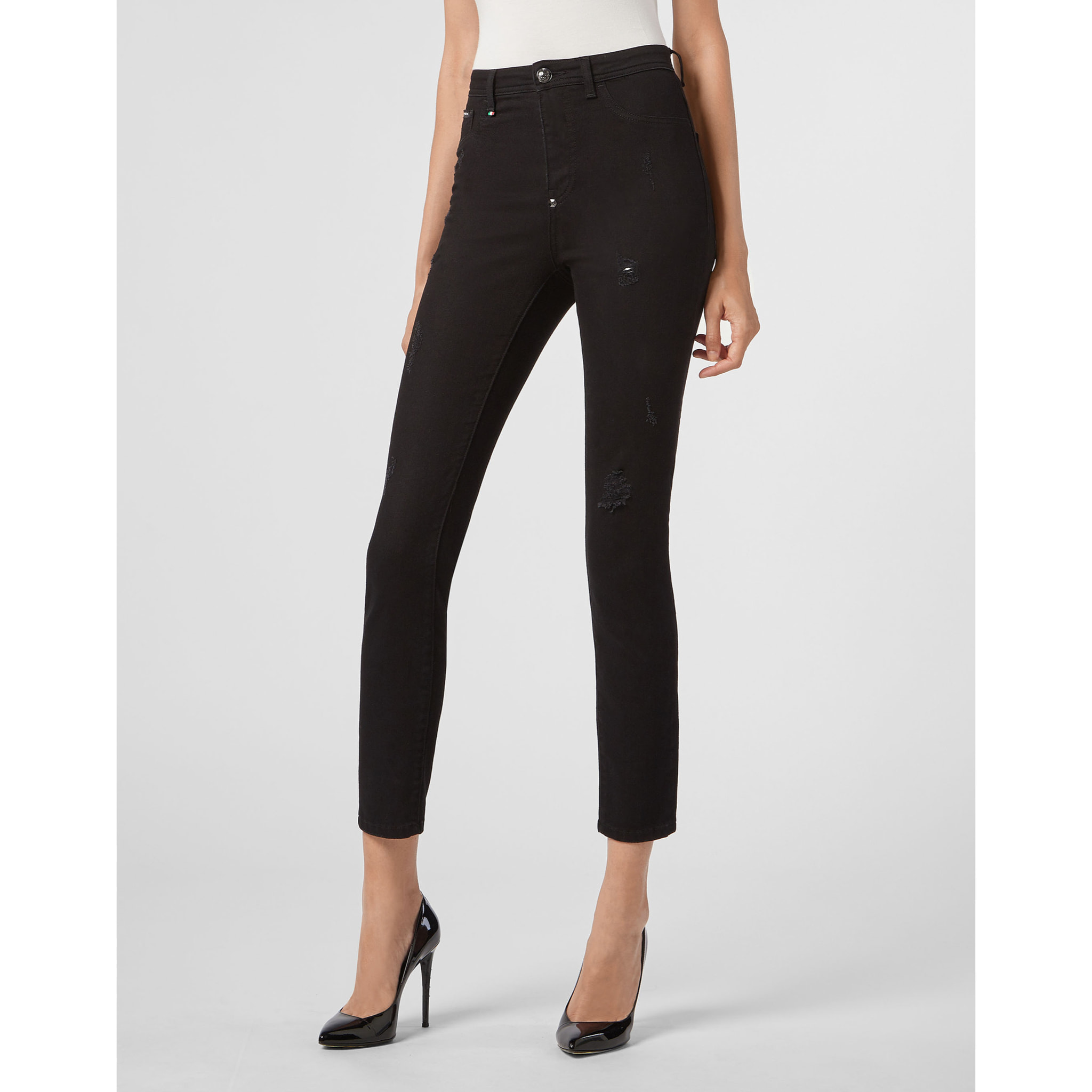 PHILIPP PLEIN High Waist Jegging Statement