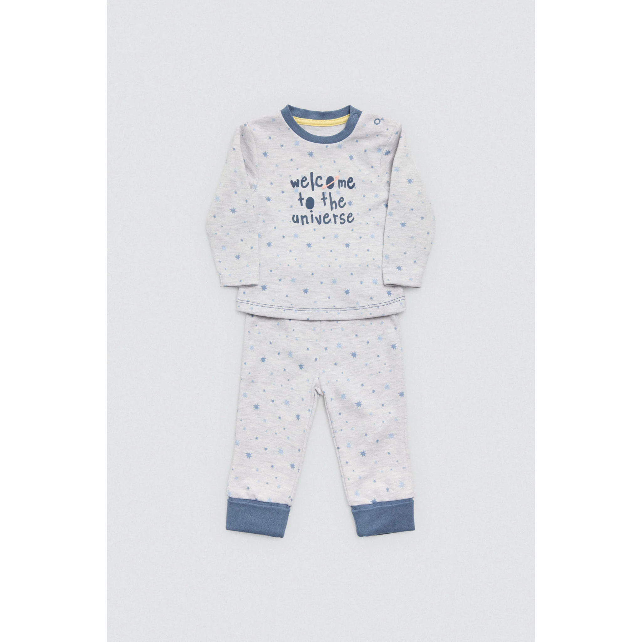 Set maglietta e pantaloni blu Cosmos per bambini