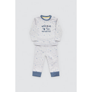 Set maglietta e pantaloni blu Cosmos per bambini